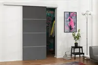 Posuvné dveře na stěnu MALIBU PLUS - komplet (dveře + garnýž + kolejnice)