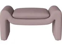 Podnožka Mielo, více variant - Bolia Varianta: Linea - Velvet & corduroy, Rosa