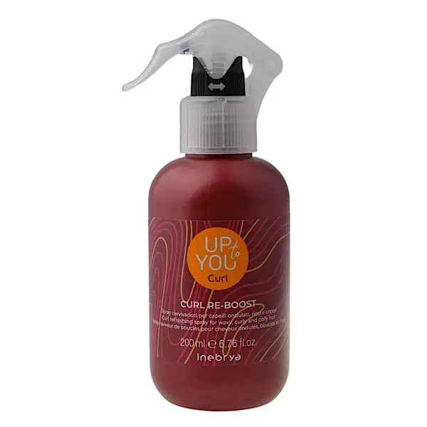 Oživující sprej pro vlnité a kudrnaté vlasy Inebrya Up To You Curl Re Boost - 200 ml + dárek zdarma