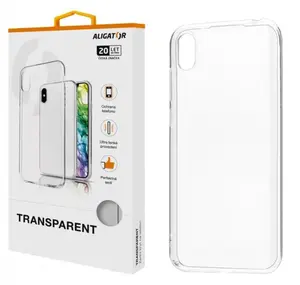 Silikonové pouzdro TRANSPARENT ALIGATOR pro Apple iPhone 13 mini
