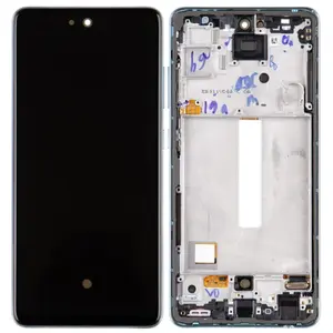 LCD + dotyková deska pro Samsung Galaxy A52, blue ( Service Pack )