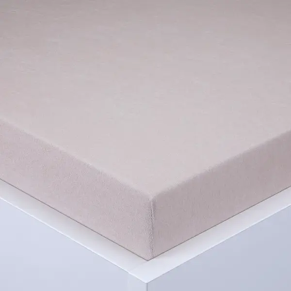 Napínací prostěradlo froté EXCLUSIVE kávová sada 2 ks 90 x 200 cm