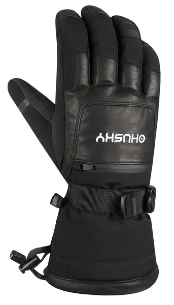 Husky Edin L, black Unisex rukavice