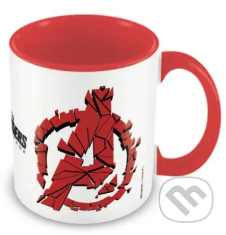 Keramický hrnček Marvel / Avengers Endgame: Shattered Logo Red