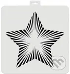 Vánoční šablona - Hvězda