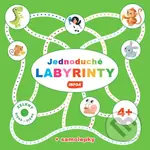 Jednoduché labyrinty - Zelený sešit/zošit (+ samolepky) - kniha z kategorie Úkoly pro děti