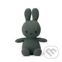 Miffy sediaca mušelín zelená 23cm