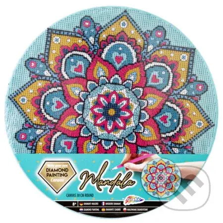 Malování pomocí kamínků 2 (Diamond Painting Mandala)