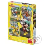 Mickey ve městě - puzzle z kategorie 15 - 60 dílků