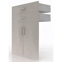 Sada dveří a zásuvek (4 ks) Lift, bělený modřín
