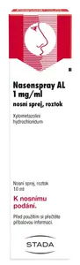 NASENSPRAY nosní sprej snižuje otok nosní sliznice při akutní i alergické rýmě 10 ml