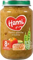 HAMI masozeleninový příkrm Pestrá zelenina s krůtou, 8+ 200 g