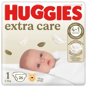 HUGGIES® Extra Care 1, 26 ks