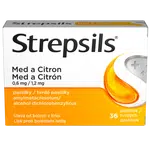 STREPSILS Med a Citron 36 pastilek