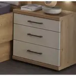Set nočních stolků (2 ks) Kanada, dub bianco/šedé