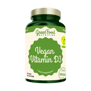 GREENFOOD NUTRITION Vegan Vitamin D3, 90 kapslí
