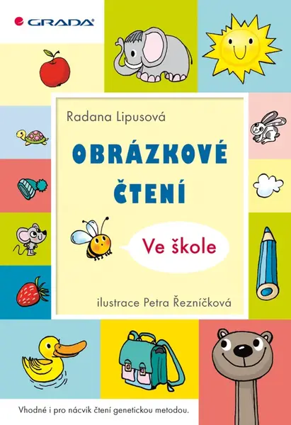 E-kniha: Obrázkové čtení  - Ve škole od Lipusová Radana