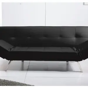 Pohovka Berlin, černá ekokůže