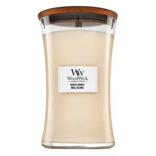 Woodwick White Honey vonná svíčka 610 g