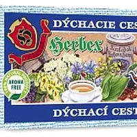 HERBEX Dýchacie cesty bylinný čaj 20 x 3 g