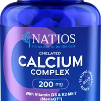 NATIOS Chelated Calcium Complex 200 mg 100 kapslí