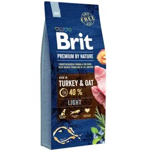 Brit Premium by Nature Light 15 kg | Granule pro psy