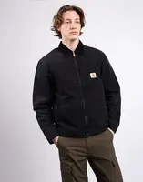 Carhartt WIP Detroit Jacket Black/Black stone canvas L