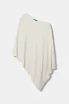 Pončo s příměsí vlny United Colors of Benetton