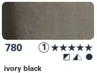 Akvarelová barva Horadam 15ml – 780 ivory black