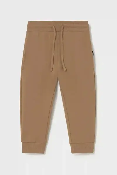 Dětské tepláky Mayoral hnědá barva, 704