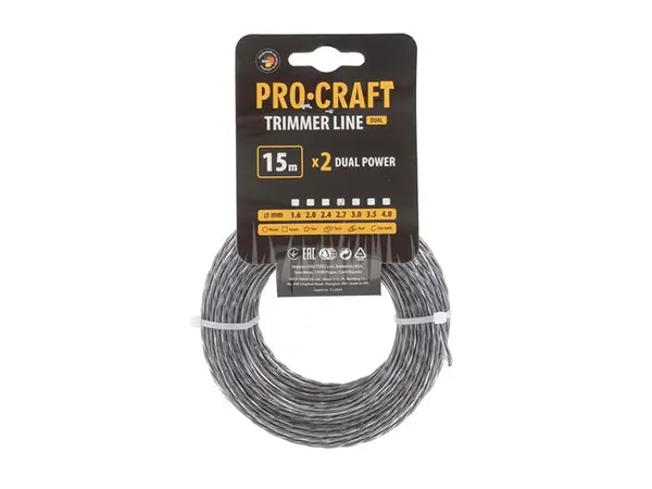 Struna PROCRAFT SP/J 2,7mm 15m spirálová