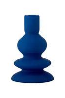 Dekorativní svícen Bloomingville Thorne 11 x 16 cm modrá barva