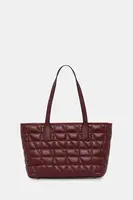 Kožená kabelka Geox GARDREN vínová barva, D46Z8A 00046