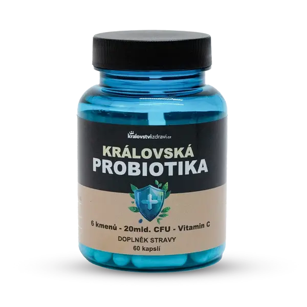 Království zdraví Královská Probiotika komplex laktobacilů a bifidobakterií, 60 kapslí