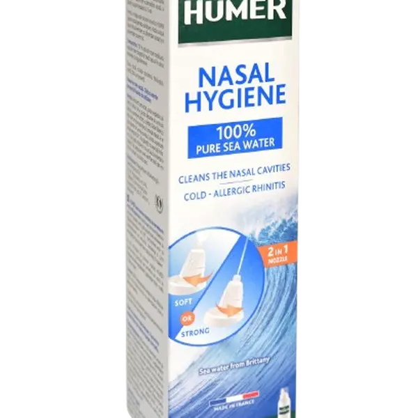 HUMER Hygiena nosu 100% mořská voda pro dospělé 150 ml