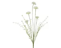 Umelá kvetina Poľné kvety 60 cm, krémová%