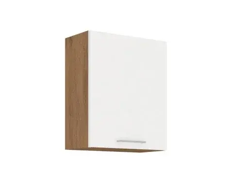 Horná kuchynská skrinka Vigo, dub lancelot/bílý lesk, šířka 60 cm%