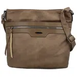 Dámska crossbody kabelka taupe - Firenze Shira