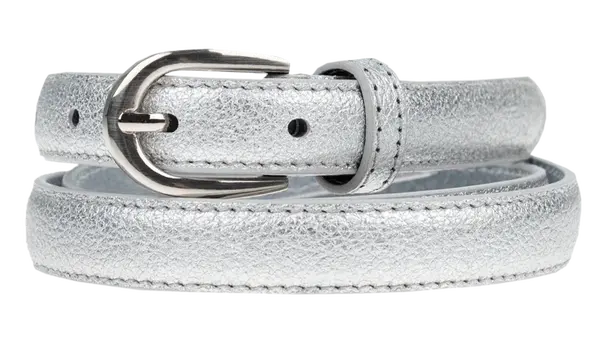 NovaKabelka.sk Cintura Sottile (2 cm) Farba opasku: strieborná
