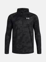 Chlapecké tričko Under Armour UA Tech 2.0 1/2 Zip-BLK - Kluci