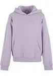 Terry girl's hoodie purple
