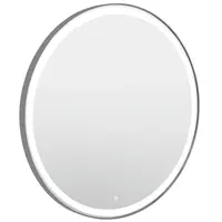 Kulaté zrcadlo s LED osvětlením Sibel Fleur Round LED Styling Unit - chromovaný hliníkový rám (0160011) + dárek zdarma