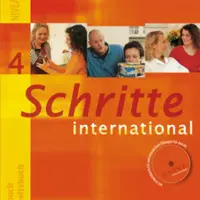 Schritte international 4: Kursbuch + Arbeitsbuch mit Audio-CD zum Arbeitsbuch und interaktiven Übungen (Defekt) - Silke Hilpert