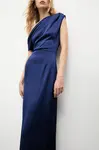 Šaty Answear.LAB tmavomodrá barva, maxi