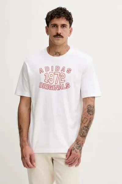 Bavlněné tričko adidas Originals Varsity