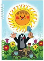 Psací sada Školní zápisník Krtek + kuličkové pero