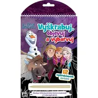 Vyškrabuj, objevuj, vybarvuj Ledové království