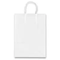 Dárková taška Tinta Unita White Kraft - 360 x 120 x 410 mm