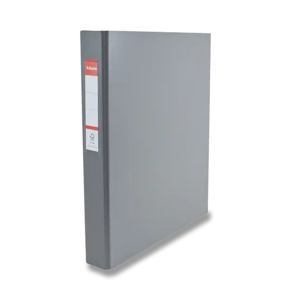 4kroužkový pořadač Esselte, A4, 42 mm - šedý