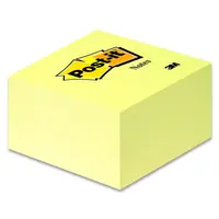 Samolepicí bloček 3M Post-it 636B - 76 × 76 mm, 450 l., žlutý